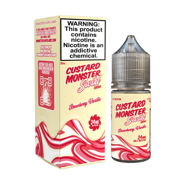 Swirl Edition Custard Monster Salt Creamsicle Swirl Nicotine-salt E-liquid  Vape Labs Jam Australia