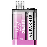 Al Fakher - Crown Bar Crystal Disposable 14ml アルファーヘル クラウンバー