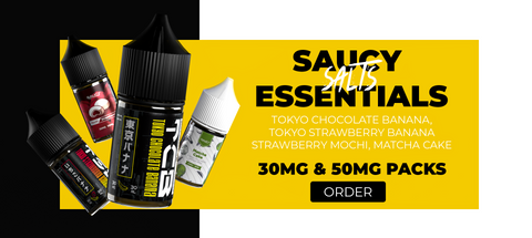 Saucy SALT ソウシー ソルト 30ml クリアランス